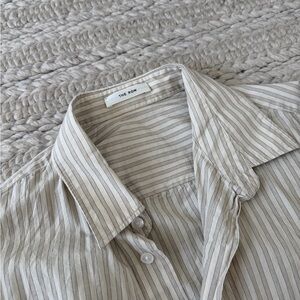 The Row Ashford Striped Casual Shirt